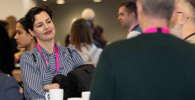 Healthwatch Greenwich representative at the Healthwatch England Conference