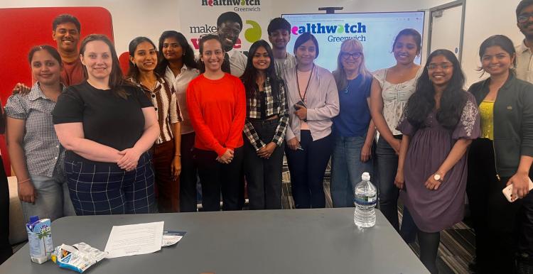a group photo of young volunteers