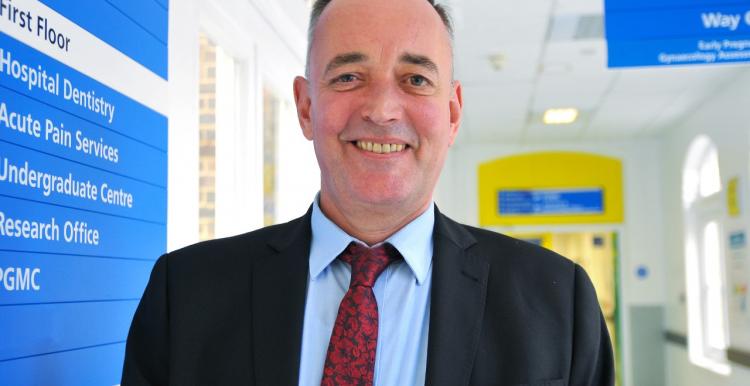 Mike Bell, new chair of Lewisham and Greenwich NHS Trust