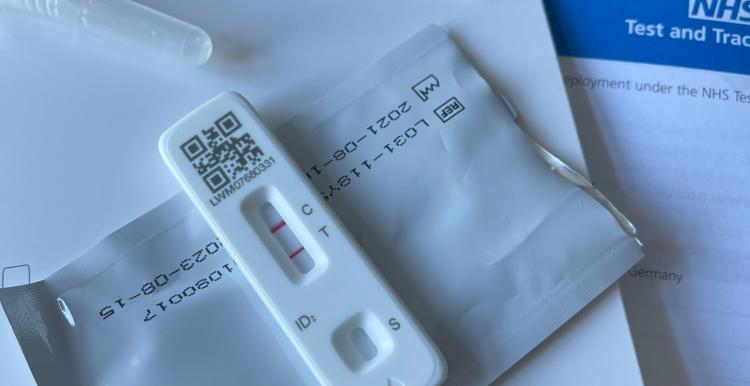 NHS Lateral Flow Test