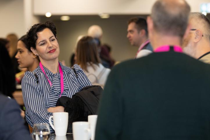 Healthwatch Greenwich representative at the Healthwatch England Conference