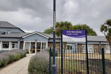 Weybourne care home exterior