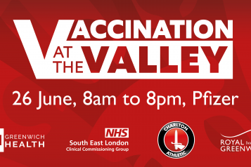 Vaccination at the Valley event 26 June 2021