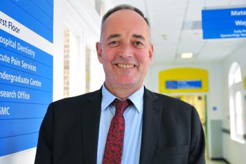 Mike Bell, new chair of Lewisham and Greenwich NHS Trust