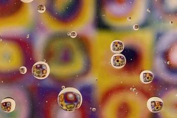 colourful photograph of bubbles