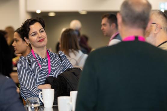Healthwatch Greenwich representative at the Healthwatch England Conference