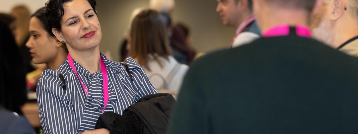 Healthwatch Greenwich representative at the Healthwatch England Conference