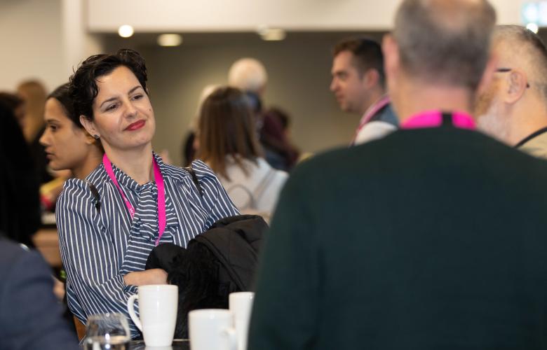Healthwatch Greenwich representative at the Healthwatch England Conference
