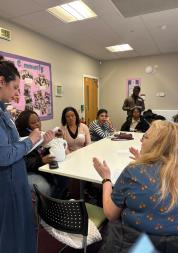 Healthwatch Greenwich engagement with parents at Willow Dene school in Greenwich, 